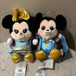 Disney Mickey and Minnie 50th anniversary wishables NWT